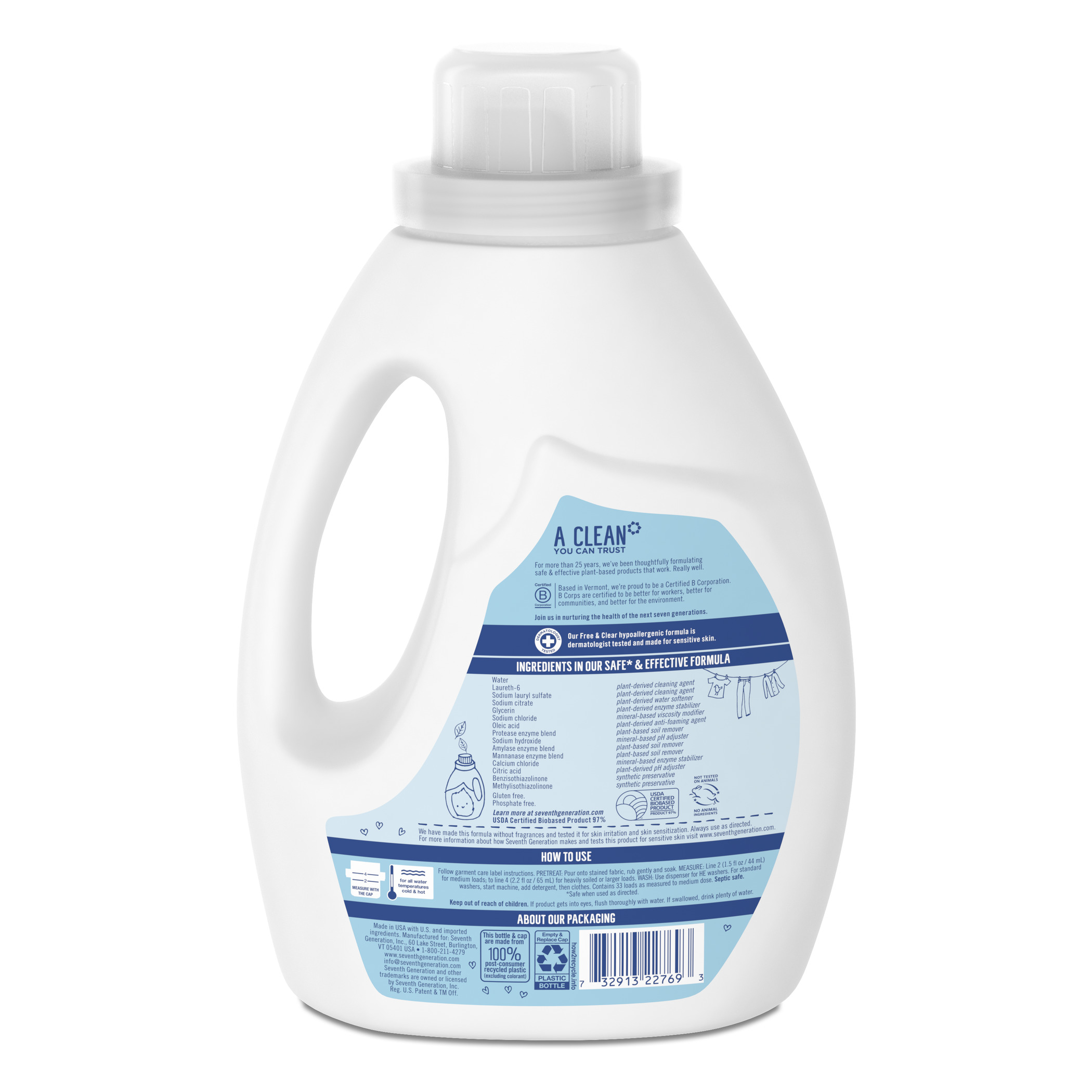 safe laundry detergent that works