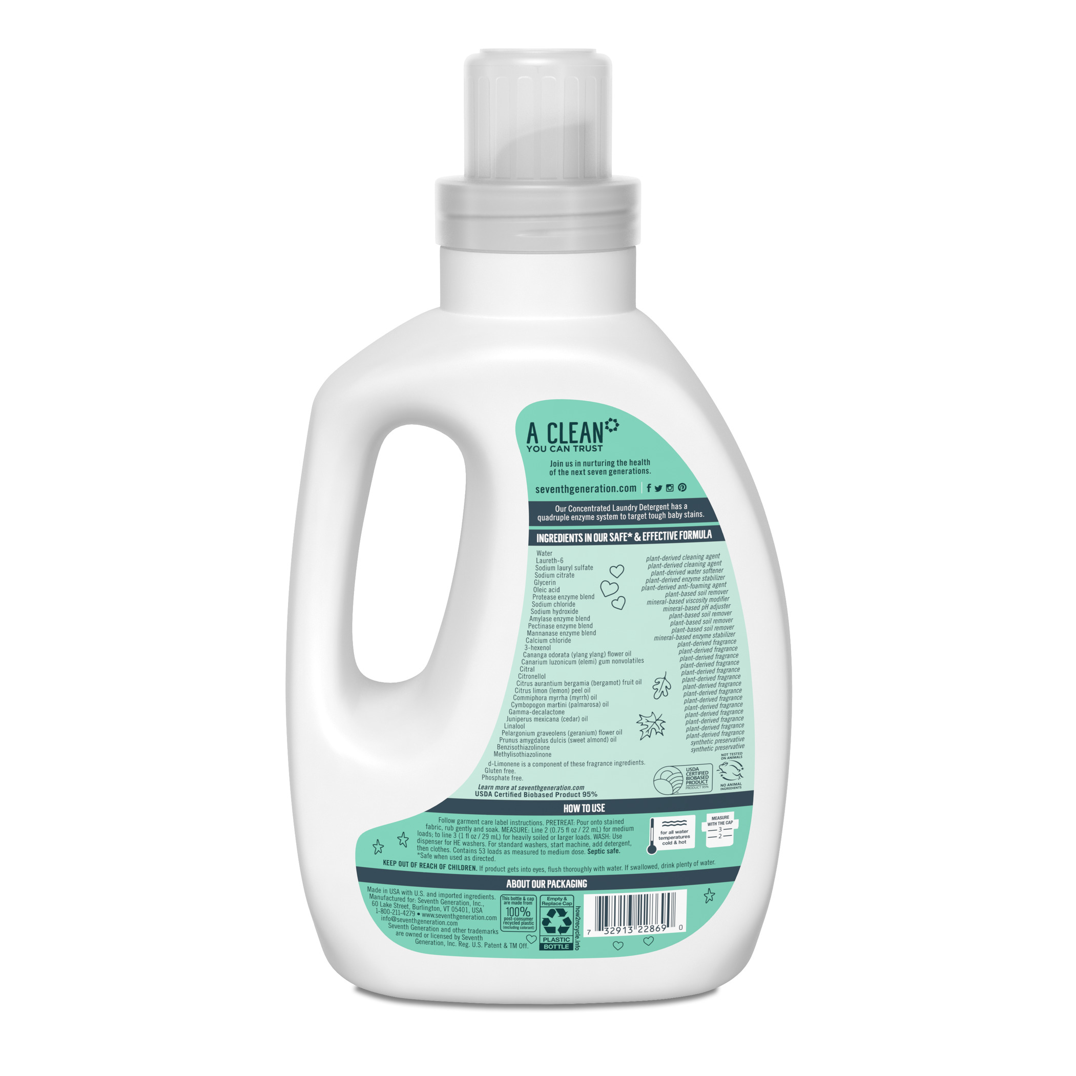 seventh generation baby laundry detergent reviews