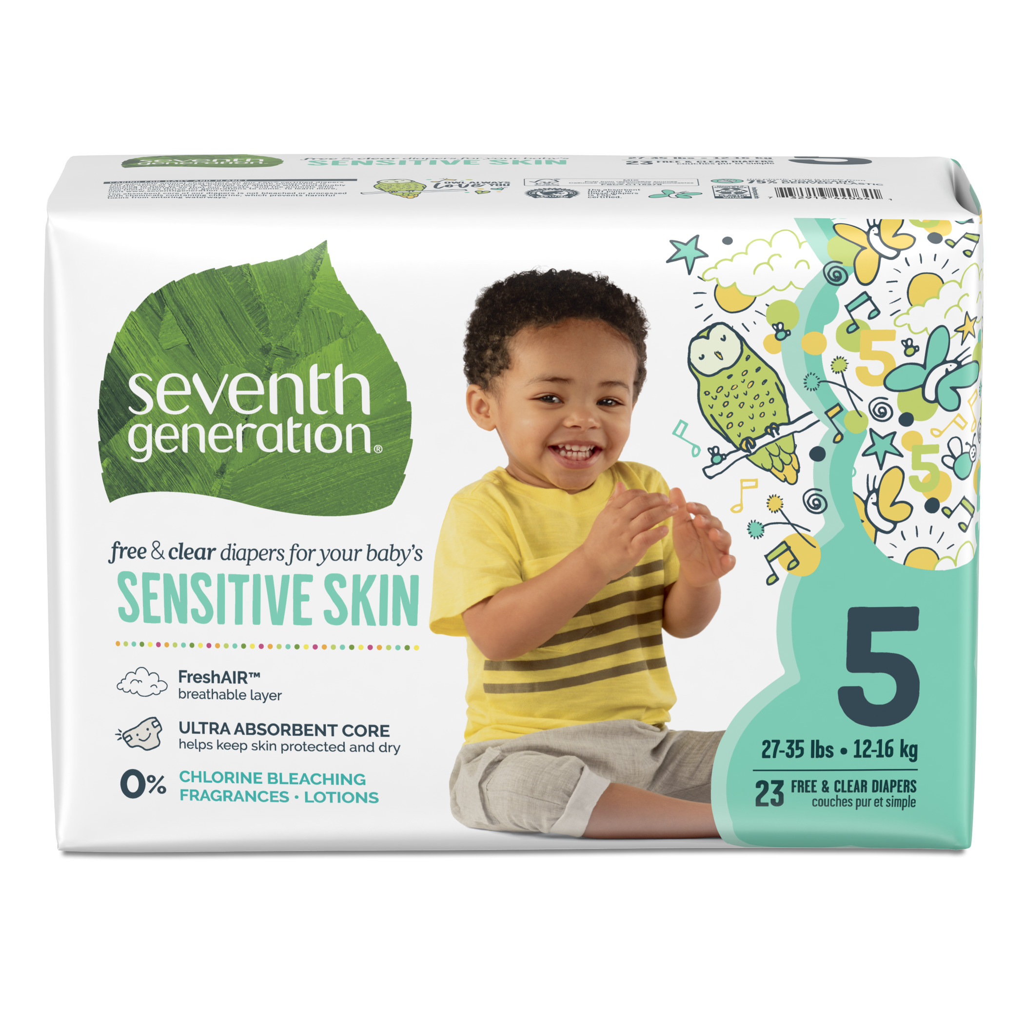 seventh generation diapers size 4