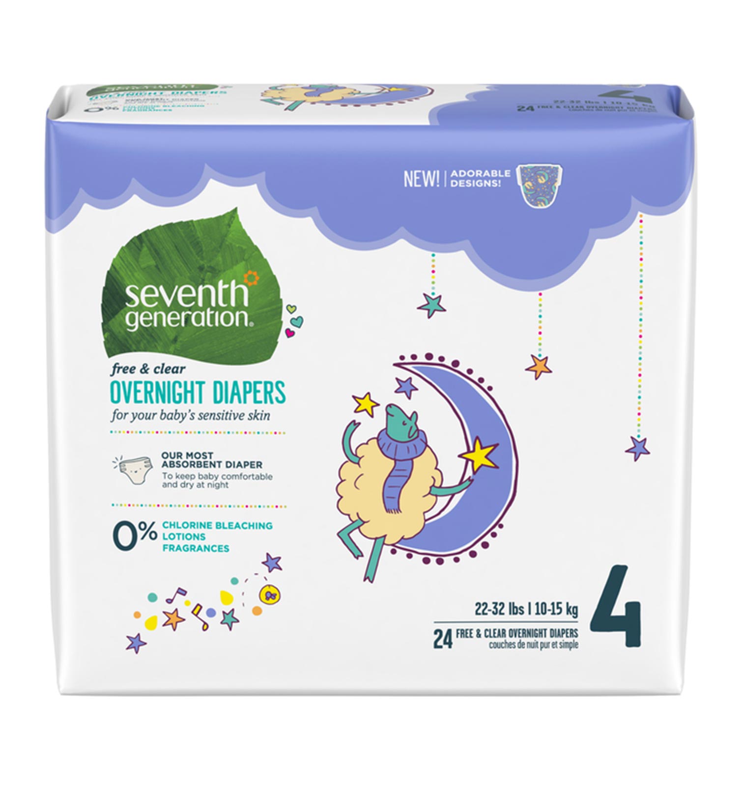 Overnight Diapers | Seventh Generation