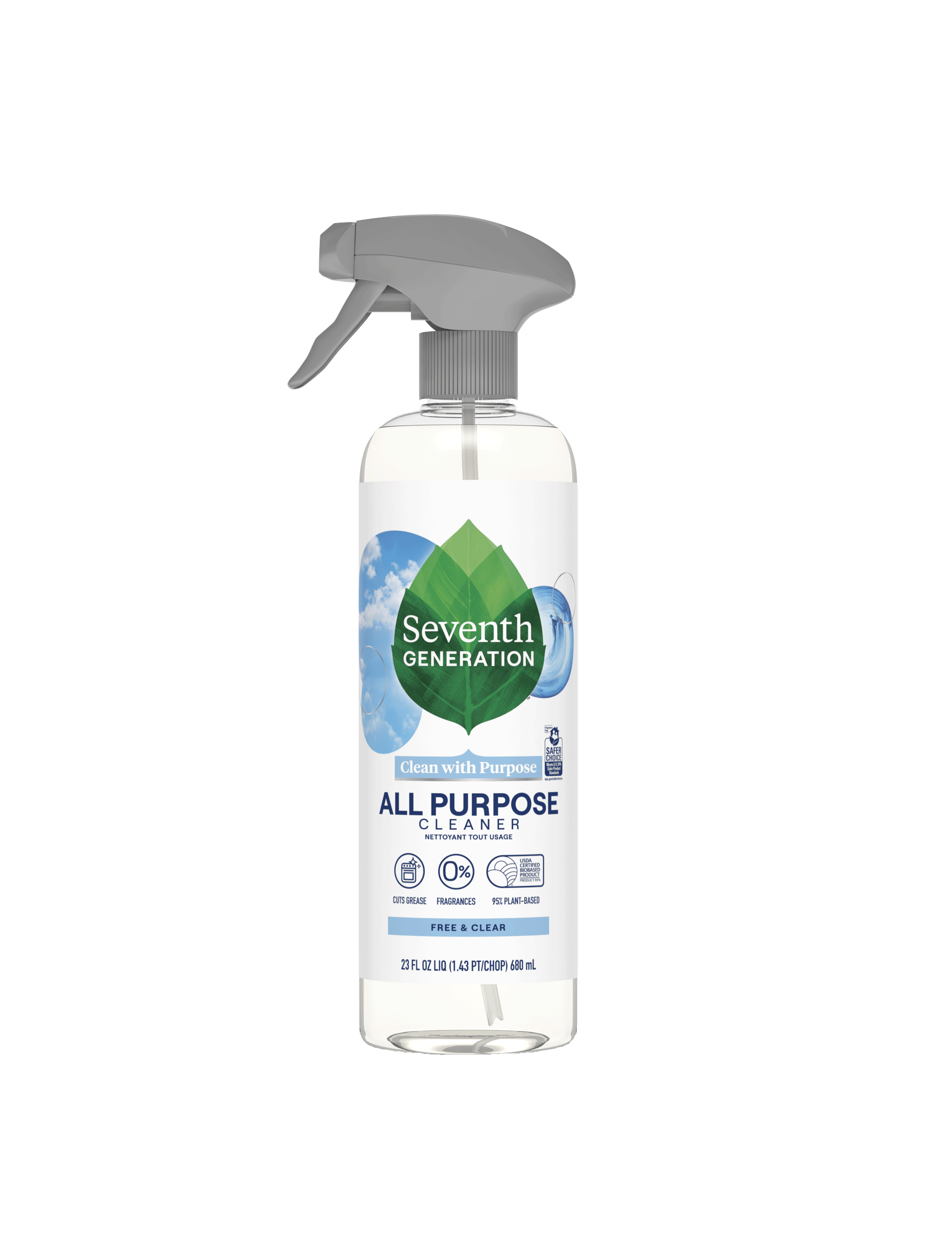 Hope's Perfect Glass Multi-Surface Cleaner, 32oz Bottle