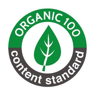 Organic 100 Content Standard Logo - Full Color