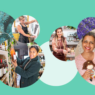 Small Business Saturday - Collage of Local Small Business Owners