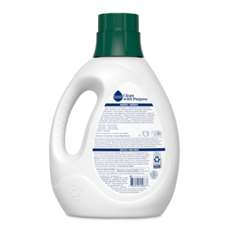 Laundry Liquid - Free and Clear Back of Bottle 2023