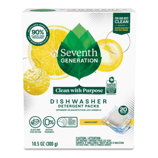 Auto Dish Packs - Lemon Scent - Front of Box