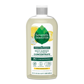 Multi-Surface Cleaner Concentrate - Lemon Chamomile - Front of Bottle