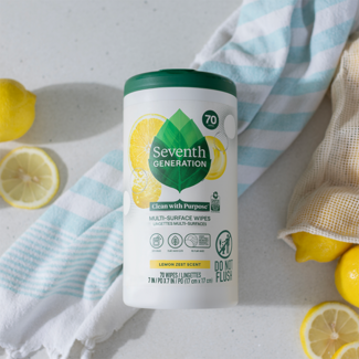 Cleaning Wipes - Lemon - 70ct - Lifestyle