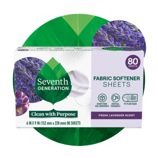 Seventh Generation Fabric Softener Sheets - Fresh Lavender