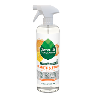 Seventh Generation Granite and Stone Cleaner - Mandarin Orchard Scent - Front of Pack
