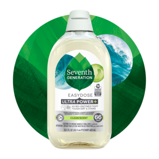 Seventh Generation EasyDose Power Plus Ultra Concentrated Laundry Detergent - Clean Scent