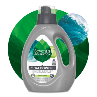 Seventh Generation Power Plus Liquid Laundry Detergent - Clean Scent