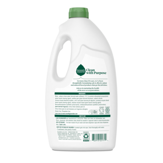 Seventh Generation Dish Gel - 42floz - Lemon - Back of Pack
