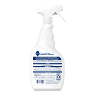 Seventh Generation Disinfecting Hydrogen Peroxide Cleaner - Fragrance Free - Back of Pack