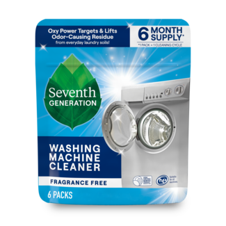 Seventh Generation Washing Machine Cleaner - Fragrance Free - Front of Pack