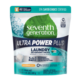 Ultra Power Plus™ Laundry Detergent Packs back