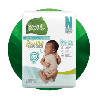 Sensitive Protection Baby Diapers front