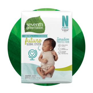 Seventh Generation Baby Overnight Diapers - Free & Clear