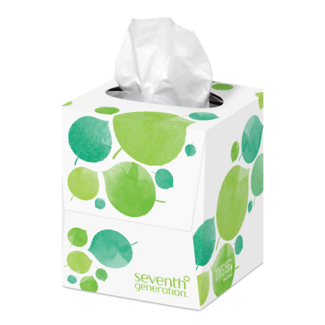 100% Recycled Facial Tissue