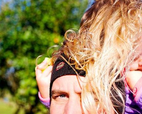 Father Daughter Close Up