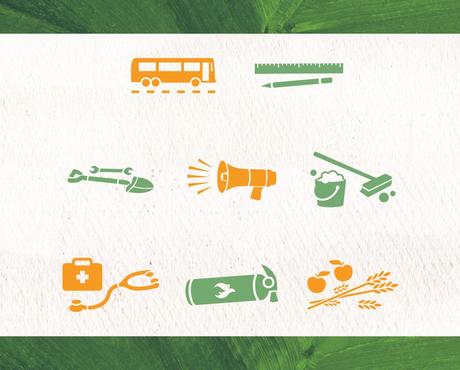 The Thrive agenda: image of Thrive's 8 Pillar icons
